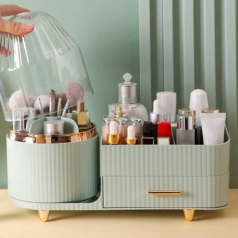 New Elegant Style Brush Holder and Cosmetic Tray New Elegant Style Brush Holder and Cosmetic Tray