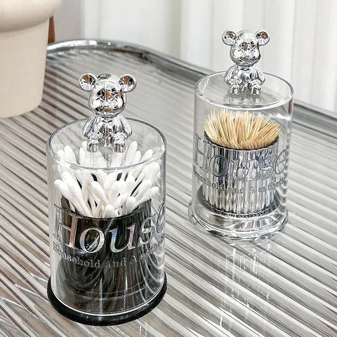 Bear Toothpick Jar Bear Toothpick Jar