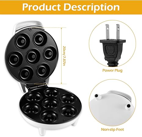 Electric 3 PCs Donut Maker Electric 3 PCs Donut Maker