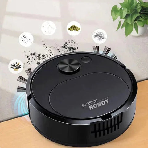 3 In 1 Sweeping Robot Vacuum Cleaner, Smart Wireless Dragging Cleaning Sweeper 3 In 1 Sweeping Robot Vacuum Cleaner, Smart Wireless Dragging Cleaning Sweeper