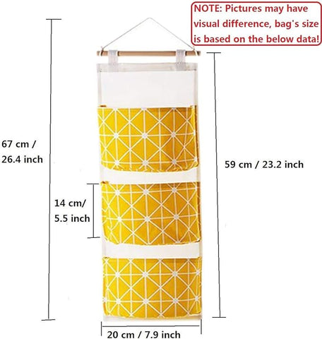 3 Pockets Hanging Storage Bag 3 Pockets Hanging Storage Bag