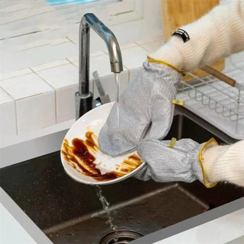 Wire Dishwashing Gloves (Pack of 2) Wire Dishwashing Gloves (Pack of 2)
