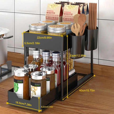 2 Layer Plastic Kitchen Rack 2 Layer Plastic Kitchen Rack