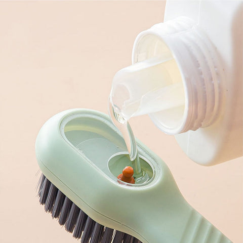 Multifunctional Shoe Brushes With Soap Dispenser Multifunctional Shoe Brushes With Soap Dispenser