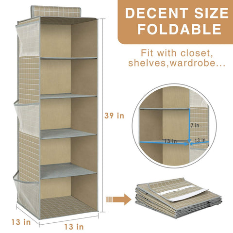 Multilayer Foldable Shelf Organizer Multilayer Foldable Shelf Organizer
