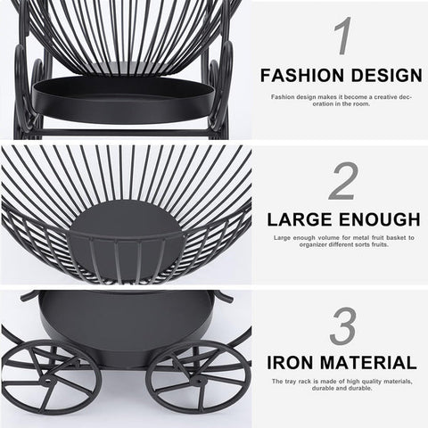 2 Tier Decorative Fruit Basket 2 Tier Decorative Fruit Basket