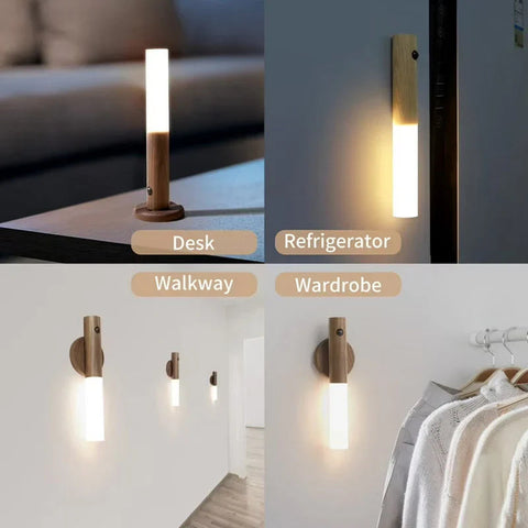 Smart LED Sensor Wall Light With Magnetic Base Smart LED Sensor Wall Light With Magnetic Base