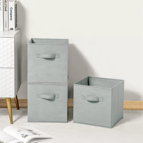 NON-WOVEN FABRIC FOLDING CUBE STORAGE DRAWER BOX NON-WOVEN FABRIC FOLDING CUBE STORAGE DRAWER BOX