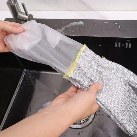 Wire Dishwashing Gloves (Pack of 2) Wire Dishwashing Gloves (Pack of 2)