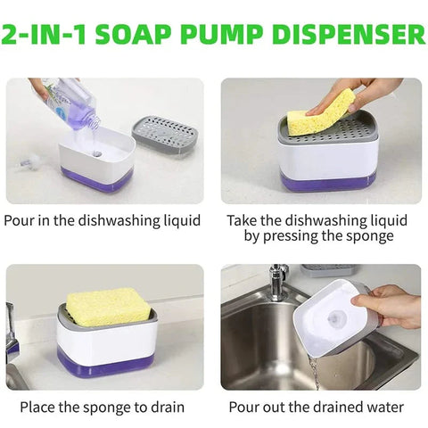 New Soap Dispenser Pump With Sponge New Soap Dispenser Pump With Sponge