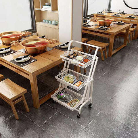 3-Tier Kitchen Fruits And Vegetables Folding Storage Rack 3-Tier Kitchen Fruits And Vegetables Folding Storage Rack