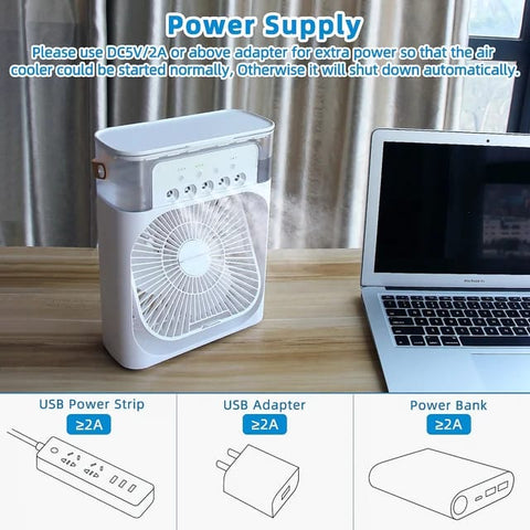 SPRAY HUMIDIFIER WATER COOLING FAN SPRAY HUMIDIFIER WATER COOLING FAN
