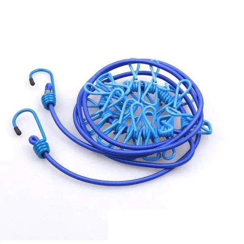 12 Clips Elastic Laundry Rope 12 Clips Elastic Laundry Rope