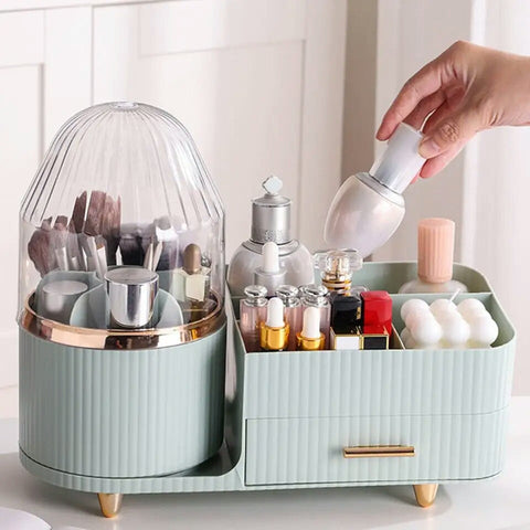 New Elegant Style Brush Holder and Cosmetic Tray New Elegant Style Brush Holder and Cosmetic Tray