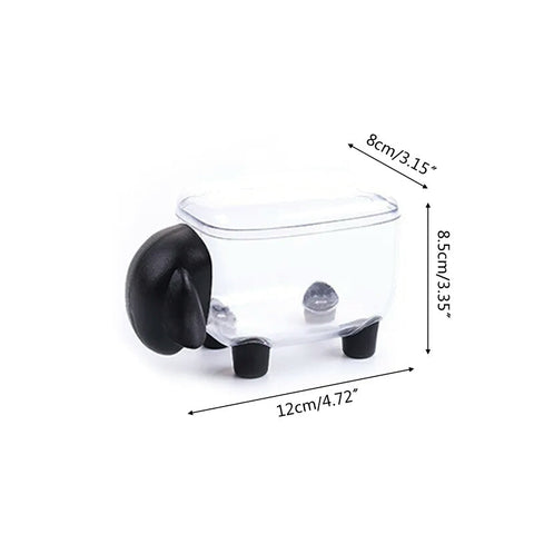 Cosmetic Cotton Storage Box Sheep Shaped Cosmetic Cotton Storage Box Sheep Shaped