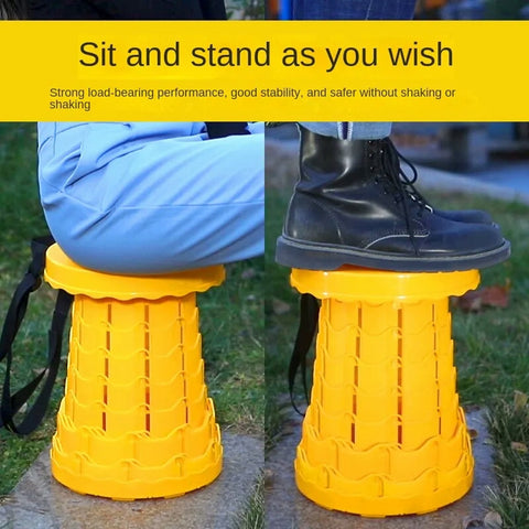Stool Portable Camping Foldable Chair Telescopic Folding Stools Seat Stool Portable Camping Foldable Chair Telescopic Folding Stools Seat