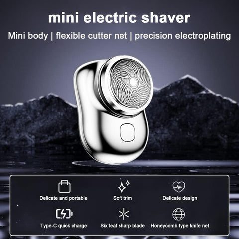 Mini Electric Pocket Painless Shaver (Waterproof) Mini Electric Pocket Painless Shaver (Waterproof)