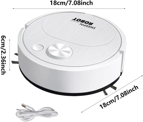 3 In 1 Sweeping Robot Vacuum Cleaner, Smart Wireless Dragging Cleaning Sweeper 3 In 1 Sweeping Robot Vacuum Cleaner, Smart Wireless Dragging Cleaning Sweeper