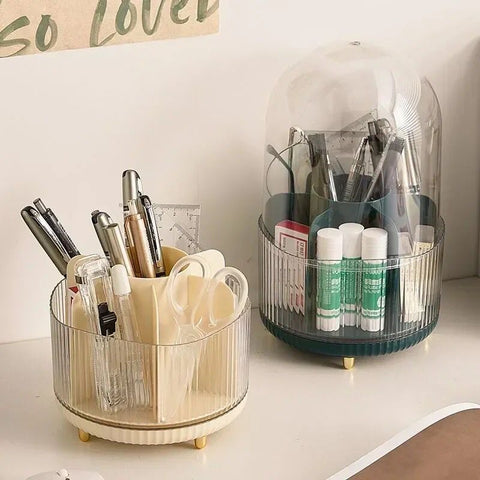 New Portable Makeup Brushes Holder 360° Rotating Desk Makeup Organizer New Portable Makeup Brushes Holder 360° Rotating Desk Makeup Organizer