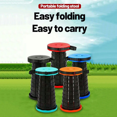 Stool Portable Camping Foldable Chair Telescopic Folding Stools Seat Stool Portable Camping Foldable Chair Telescopic Folding Stools Seat