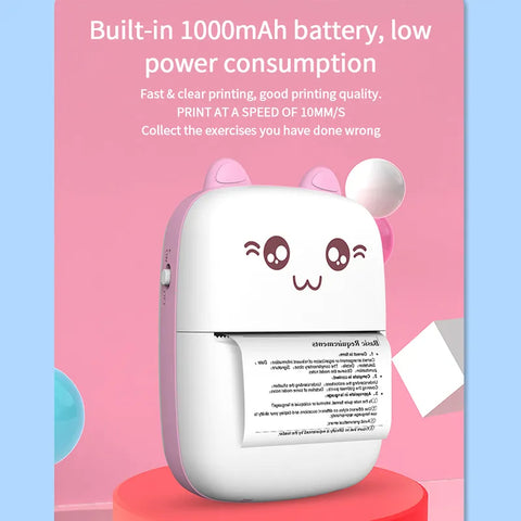 Portable Thermal Mini Photo Printer Portable Thermal Mini Photo Printer