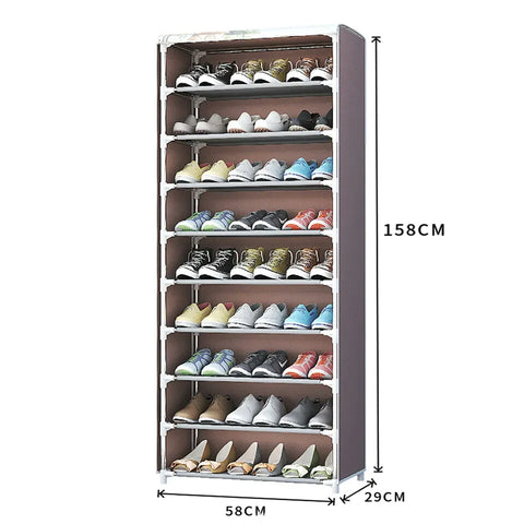 10 Layer Printed Shoe Organizer Rack 10 Layer Printed Shoe Organizer Rack
