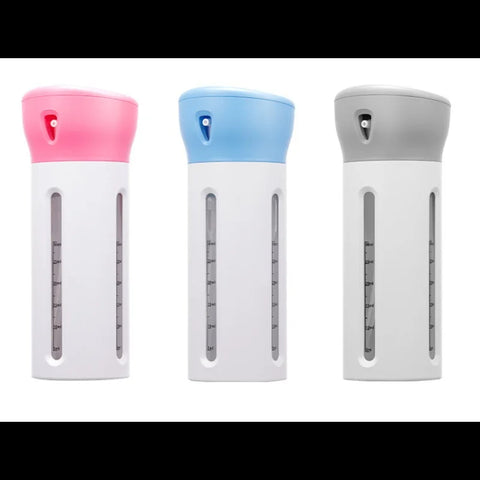 4 IN 1 PORTABLE REFILLABLE LOTION DISPENSER BOTTLE 4 IN 1 PORTABLE REFILLABLE LOTION DISPENSER BOTTLE