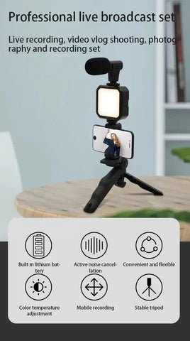 Vlogging Tripod kit Vlogging Tripod kit