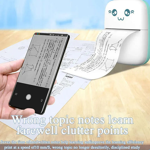 Portable Thermal Mini Photo Printer Portable Thermal Mini Photo Printer