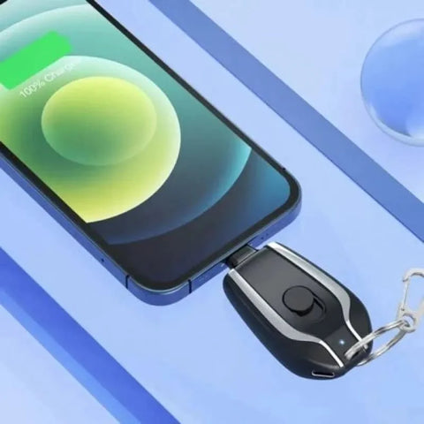 Portable Keychain Charger with Type-C - Fast Charging Bank Portable Keychain Charger with Type-C - Fast Charging Bank