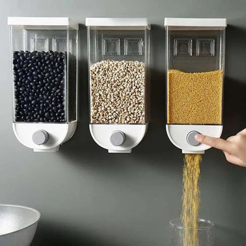 Cereal Grain Dispenser Wall Mounted Cereal Grain Dispenser Wall Mounted
