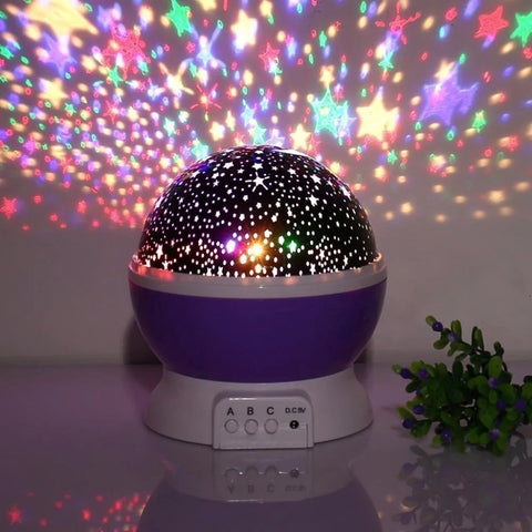Projector Night Lamp Rotating Stars Projector Night Lamp Rotating Stars