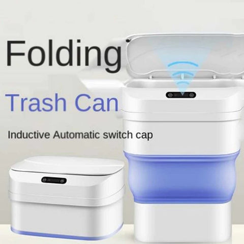 Smart Sensor Folding Trash Can Smart Sensor Folding Trash Can
