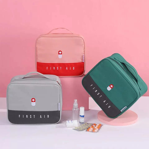 Portable Family Storage Bag Multi-functional Layered Medicine Box Portable Family Storage Bag Multi-functional Layered Medicine Box