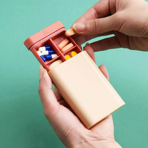 Portable Pill Storage Box Portable Pill Storage Box