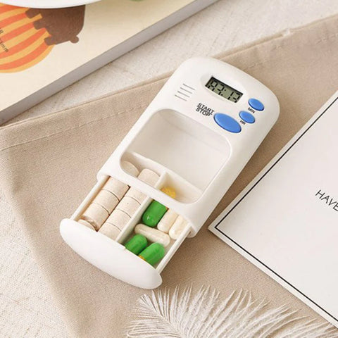 Pills Storage Case With Alarm Timer Clock Pills Storage Case With Alarm Timer Clock