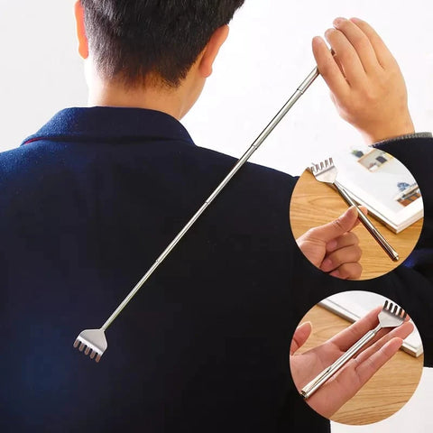 Expandable Back Fork Scratch Massage Expandable Back Fork Scratch Massage