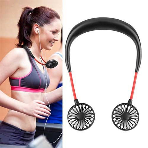 Mini USB Rechargeable Neck Held Colar Fan Portable Mini USB Rechargeable Neck Held Colar Fan Portable