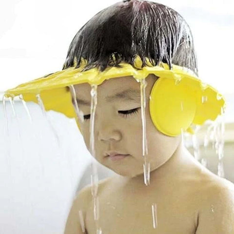 Baby Shower Cap With Ear Protection Baby Shower Cap With Ear Protection