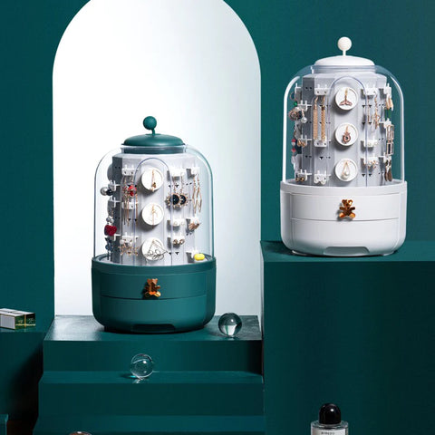 Premium Rotating Jewelry Organizer Box Premium Rotating Jewelry Organizer Box