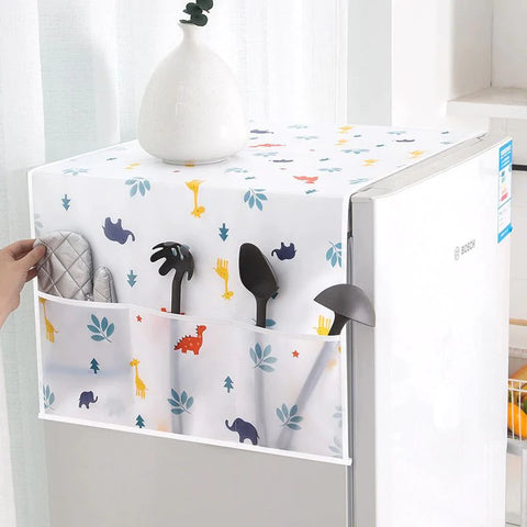 Fridge Cover With Pockets Fridge Cover With Pockets