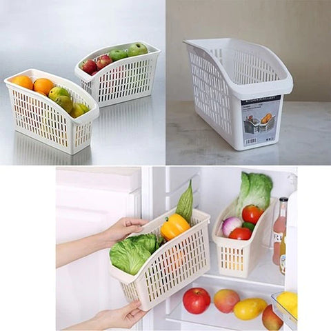 Fridge Basket - Multi Purpose Fruits And Vegetables Basket Fridge Basket - Multi Purpose Fruits And Vegetables Basket