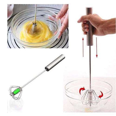 Manual Push Beater -Stainless Steel Manual Push Beater -Stainless Steel