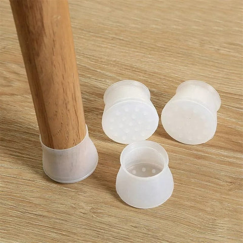 4 Pcs Silicone Chair Leg Covers 4 Pcs Silicone Chair Leg Covers