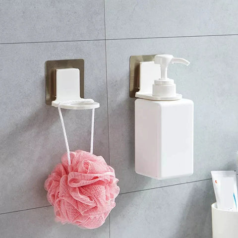Shampoo & Sanitizer Adhesive Sticky Holder Shampoo & Sanitizer Adhesive Sticky Holder