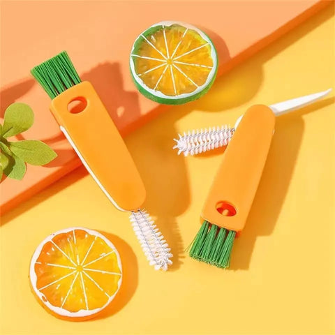3 in 1 Bottle Lid Rubber Ring Groove Gap Cleaning Brush, Multifunctional Bottle Gap Cleaner 3 in 1 Bottle Lid Rubber Ring Groove Gap Cleaning Brush, Multifunctional Bottle Gap Cleaner