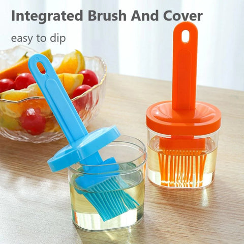 Oil Bottle with Nylon Brush for Cooking BBQ Kitchen Oil Bottle with Nylon Brush for Cooking BBQ Kitchen
