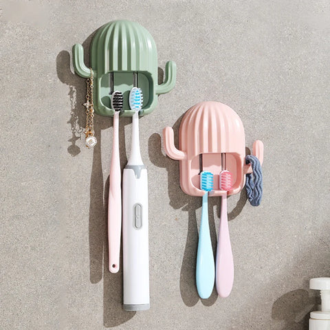 Wall Toothbrush Holder Cactus Shape Wall Toothbrush Holder Cactus Shape