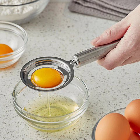 Egg Yolk Separator Stainless Steel Egg Yolk Separator Stainless Steel