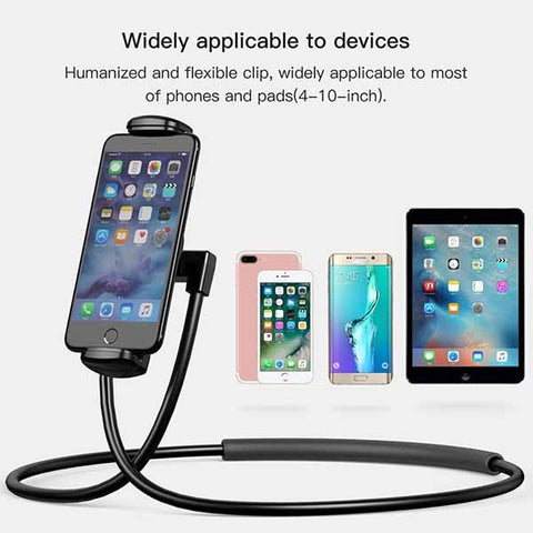 Lazy Neck Phone Holder - Flexible & Adjustable Lazy Neck Phone Holder - Flexible & Adjustable